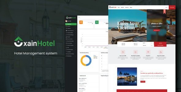 Xain – Hotel Management System with Website v2.5.0