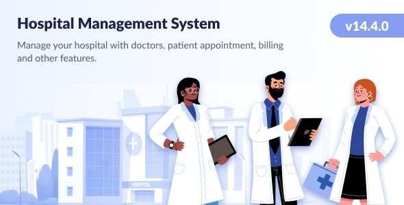 Hospital – HMS – Hospital Management System – Appointment Booking – Smart Hospital v14.6.0
