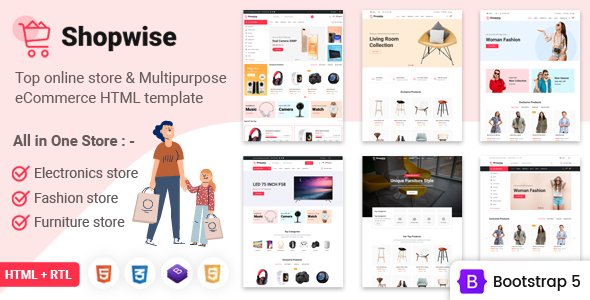 Shopwise v1.31 – Laravel Ecommerce System